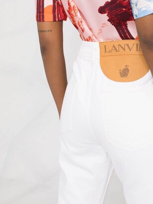 Lanvin Cropped Denim Jeans
