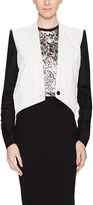 Thumbnail for your product : Helmut Lang Cotton Colorblock Cropped Jacket