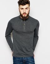 Thumbnail for your product : ASOS Polo Shirt With Long Sleeves In Pique