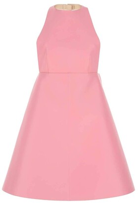 Prada Sleeveless Flared Mini Dress - ShopStyle