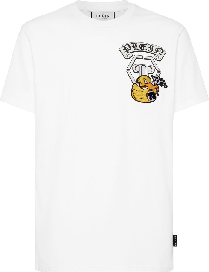 Philipp Plein T-shirt Round Neck SS Gothic Duck