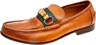 Gucci Brown Horsebit Loafers For Men | Shop the world's largest collection  of fashion | ShopStyle UK