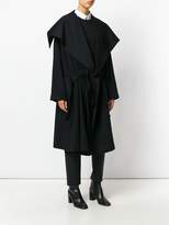 Thumbnail for your product : Yohji Yamamoto layered tailored coat