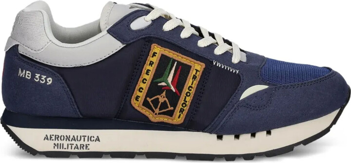 Aeronautica Militare Patch-Detail Sneakers