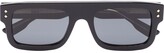 Thumbnail for your product : Gucci Eyewear Logo Print Square-Frame Sunglasses