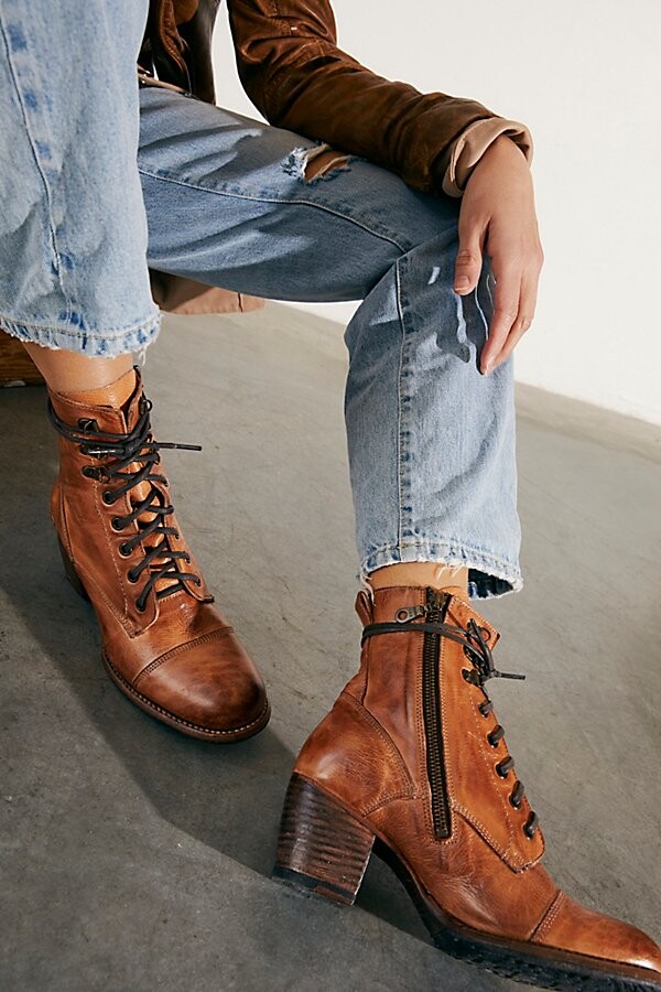 Bed Stu Brooklyn Lace Up Ankle Boots