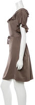 Thumbnail for your product : Stella McCartney Ruffled Cap-Sleeve Dress