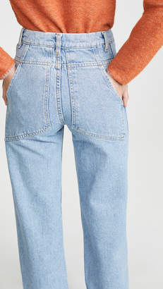 Eckhaus Latta Wide Leg Jeans