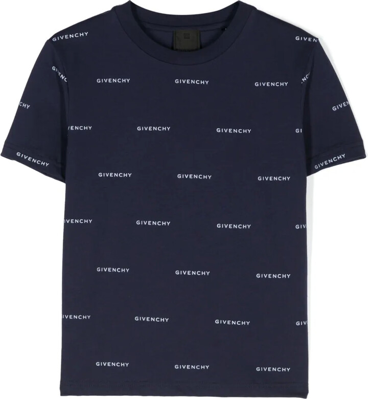 Givenchy Kids logo-print cotton T-shirt