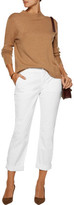 Thumbnail for your product : J Brand Marla Stretch-Cotton Twill Straight-Leg Pants