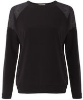 Thumbnail for your product : Whistles Andi Mesh Insert Top
