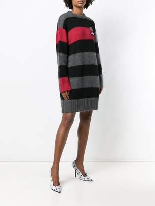 Miu Miu striped knit dress