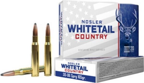 Nosler Whitetail Country Rifle Ammunition
