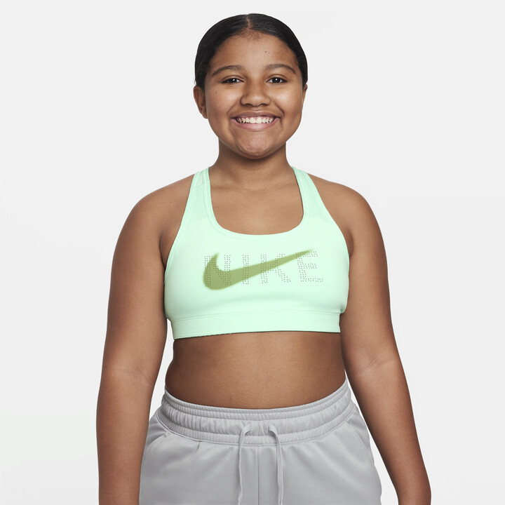 Nike Swoosh Big Kids' (Girls') Reversible Sports Bra (Extended
