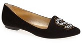 Thumbnail for your product : Kate Spade 'elvie' pointy toe suede flat (Women)