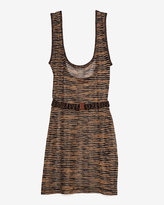 Thumbnail for your product : Missoni Mare Belted Metallic Mini Tank Dress