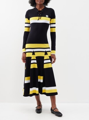 Black And Yellow Striped Dress | ShopStyle UK