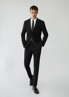 MANGO MAN - Super slim fit suit pants black - 26 - Men - ShopStyle