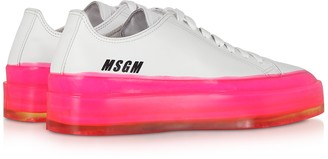 MSGM Fuchsia Floating Sneakers