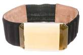 Thumbnail for your product : Fendi Embellished Suede Waist Belt