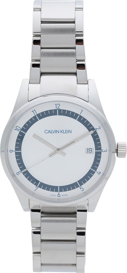 Calvin Klein Wrist Watch Silver - ShopStyle