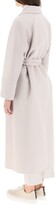 Thumbnail for your product : S Max Mara 'S MAX MARA ARONALU WOOL AND CASHMERE COAT 42 Grey,Beige Wool,Cashmere