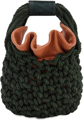 knit bucket bolsa