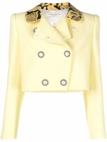 Thumbnail for your product : Alessandra Rich Tweed Cropped Jacket