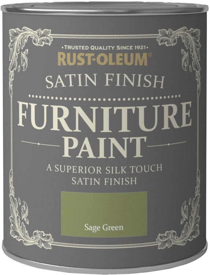 RustOleum Satin Finish 750 ml Furniture Paint Sage Green ShopStyle