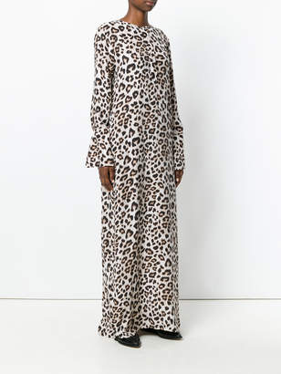 Equipment leopard print maxi dress