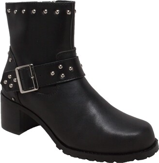 Motorcycle Ankle Boots | Shop The Largest Collection | ShopStyle
