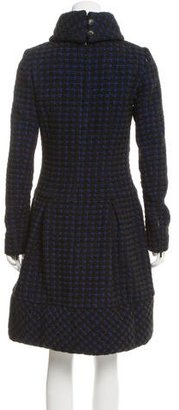 Chanel Tweed Pleated Dress