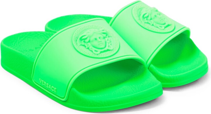 Versace Children Medusa slides - ShopStyle Girls' Shoes