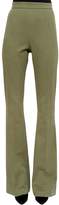 Thumbnail for your product : Pierre Balmain High Rise Stretch Twill Flared Pants