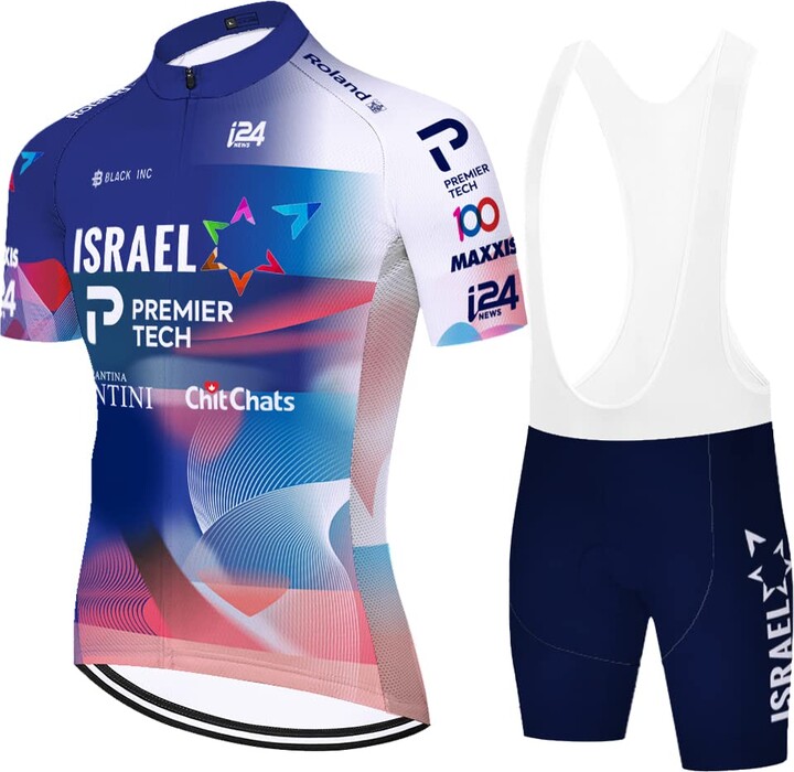 SGCIKER 2023 Team ISRAEL Cycling Jersey Set ShopStyle Tops