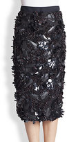 Thumbnail for your product : Marni Embellished Pencil Skirt