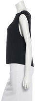 Thumbnail for your product : Helmut Lang Sleeveless Bateau Neck Top