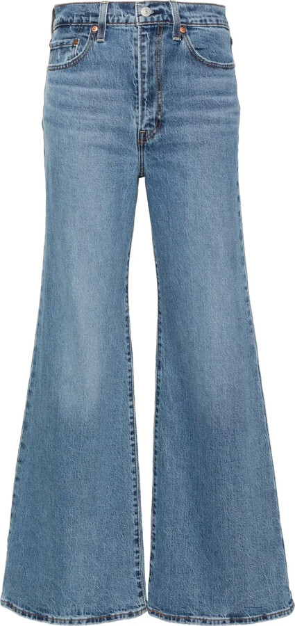 Levi's Ribcage Bell high-waist jeans