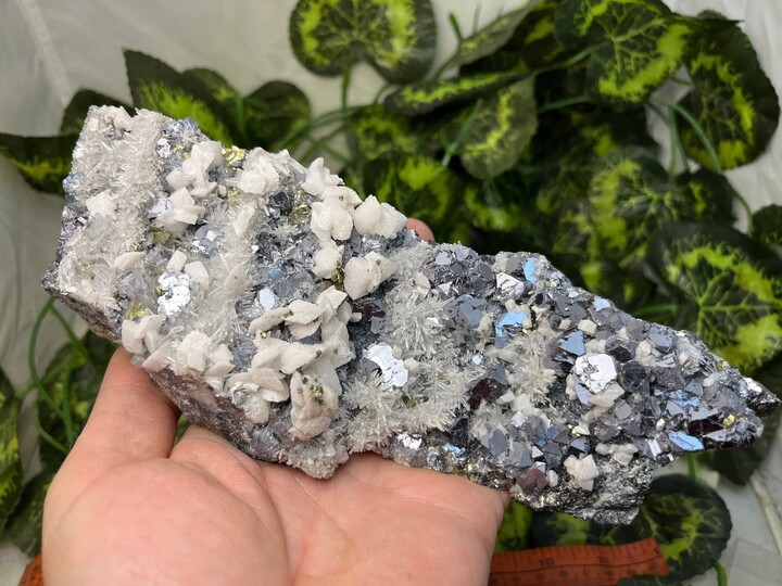 Etsy Wonderful Galena-Calcite-Chalcopyrite Quartz Deveti Septemvri Mine-Madan Bulgaria