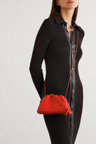 Thumbnail for your product : Bottega Veneta The Pouch Small Gathered Intrecciato Leather Clutch