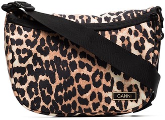 leopard print cross body bag uk