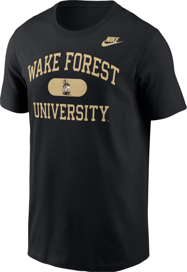 Wake Forest Nike Men's College T-Shirt in Black | M11332WKFU-BLK