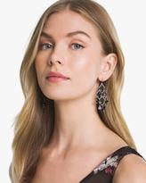Thumbnail for your product : White House Black Market Jet Channel Chandelier Earrings