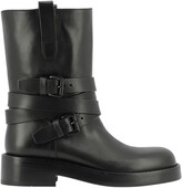 Thumbnail for your product : Ann Demeulemeester Julian A. Buckle Ankle Boots