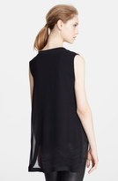 Thumbnail for your product : Robert Rodriguez Chiffon Overlay Tank