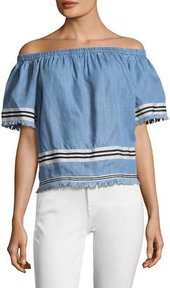 Plenty by Tracy Reese Women's Off the Shoulder Top