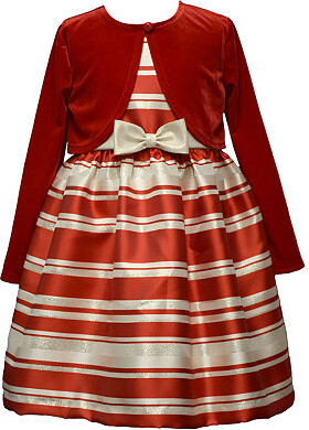 Bonnie Jean Girls Striped 2-pc. Dress Set