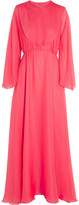Thumbnail for your product : Valentino Silk-chiffon gown