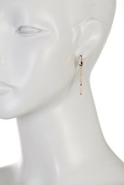 Thumbnail for your product : BCBGeneration Crystal Detail Chain Drop Earrings