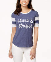 Thumbnail for your product : Pretty Rebellious Rebellious One Juniors' Stars & Stripes Graphic T-Shirt